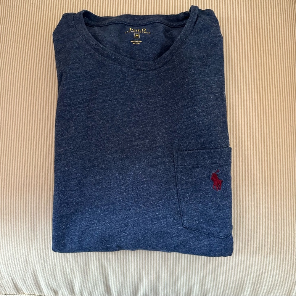 Polo Ralph Lauren Men's Crew Neck Long Sleeve Tee Size M